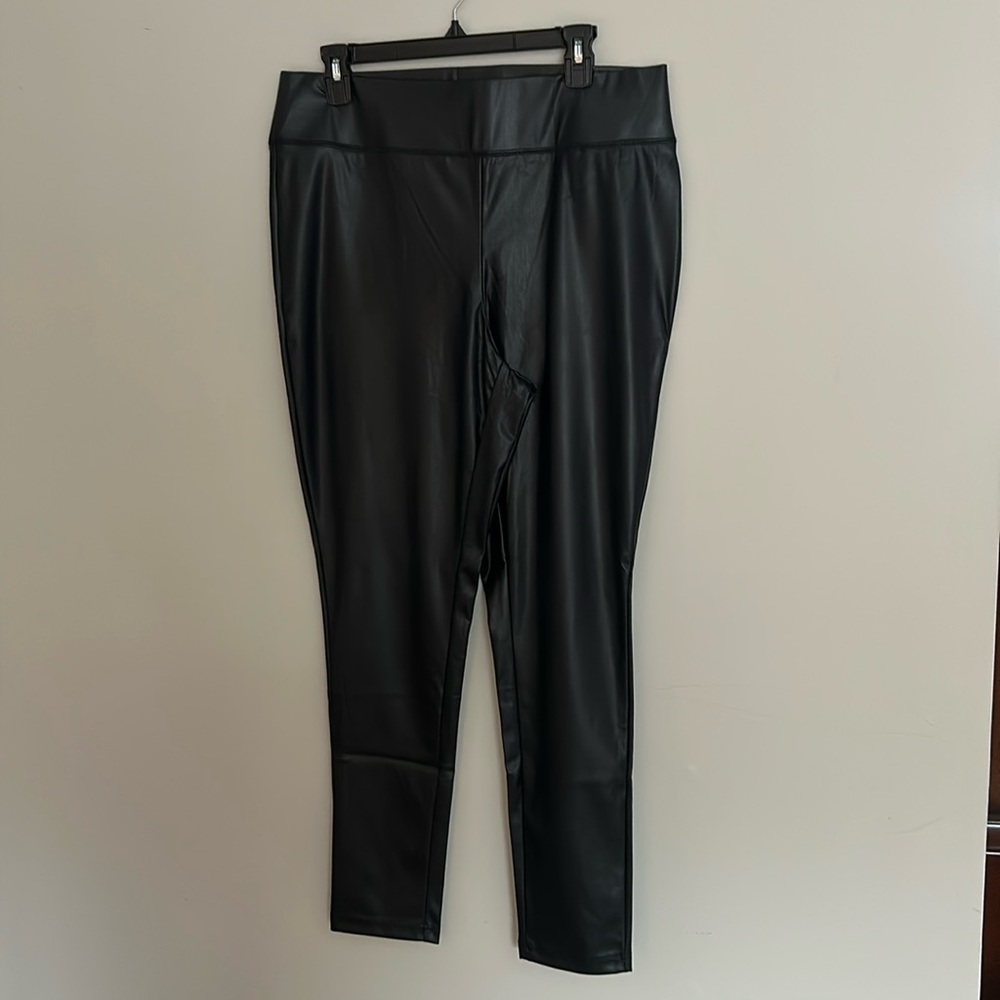 INC Faux Leather Legging - NWT - size 14